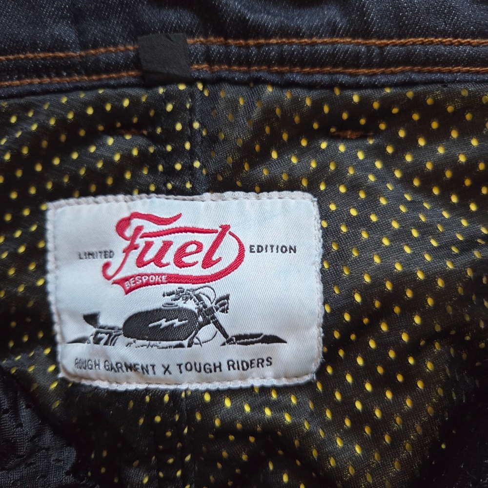 Fuel Sergeant Women's Motorcycle Jeans Pants Size 24 Black New NWT - Picture 5 of 13